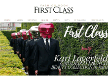 Tablet Screenshot of firstclassmagazine.us